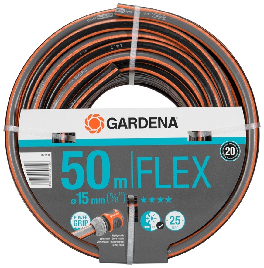 Шланг для полива GARDENA 50 м, 15 мм