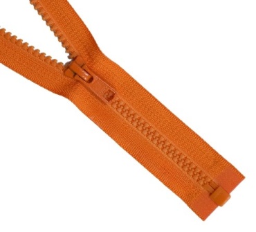 Молния разъемная трактор N5 70см YKK 849 - Оранжевый