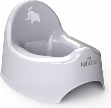 Горшок Kidwick серый