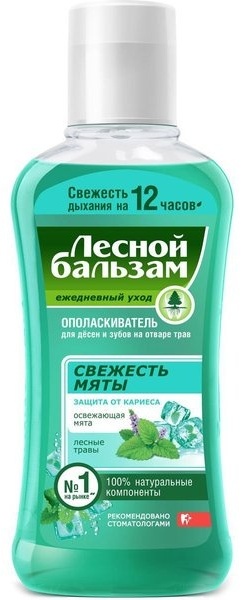 Лесной бальзам Свежесть мяты ополаскиватель 400 мл