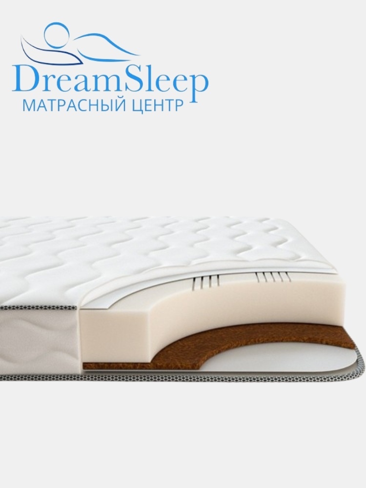 Купить Матрас Dream sleep Ортопед без пружин, 80x200x22 см, чехол ...