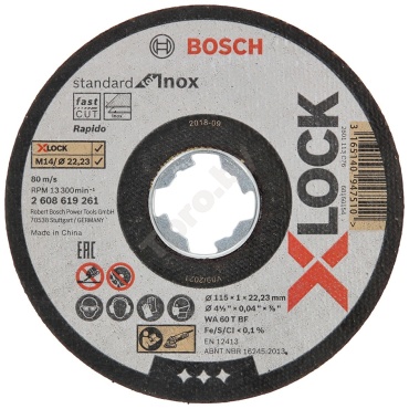 Bosch X-LOCK 2608619261 115x22.23