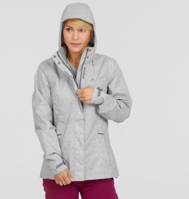Демисезонная куртка Decathlon серый