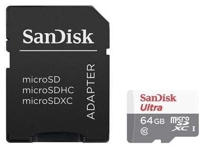 Карта памяти SanDisk SDSQUNR-064G-GN6TA 64GB