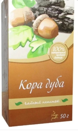 Кора дуба россыпь Алтай 50г