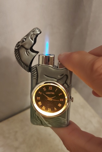Lighter газовая зажигалка 091089, металлический сплав