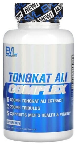 EVLution Nutrition Tongkat Ali Complex, 800 мг капсулы 60 шт