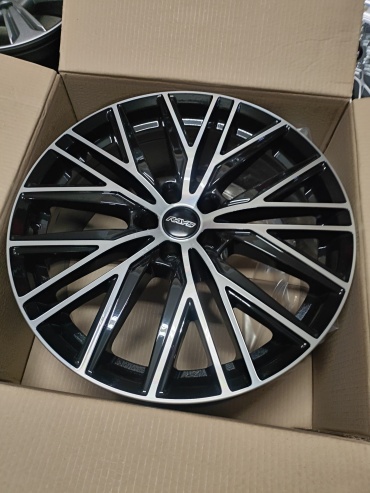 1NEW 001ZR 8.5x20/5x108 D65.1 ET36 4 диска черный, серебристый