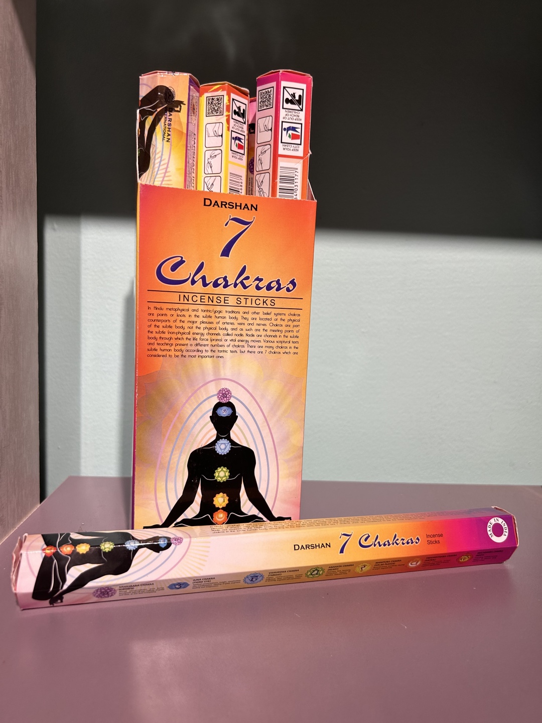 Darshan благовония палочки 0800 7 CHAKRAS 20 шт