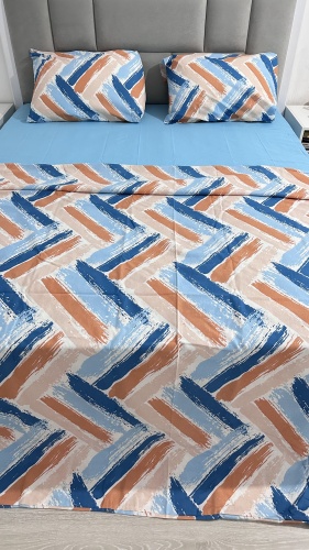 Комплект Turkmen Hometextile Interesting geometry 2-спальный бязь, 2 наволочки: 65x65 см