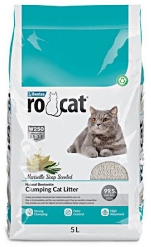 Ro cat Marseille Soap бентонитовый комкующийся 5 л
