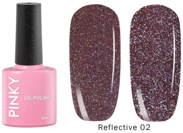 Pinky гель-лак Reflecive 002 глянцевое 10 мл