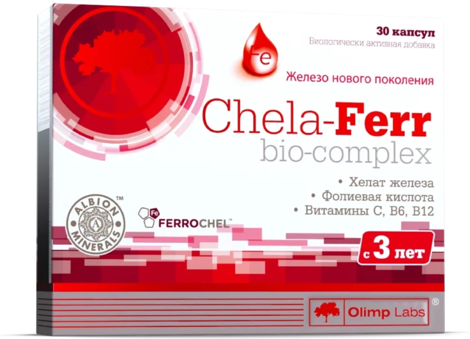 Купить Olimp Labs Хела-Ферр био-комплекс капсулы 30 шт в Алматы ...
