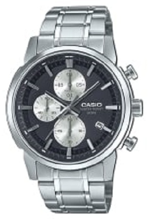 Кварцевые CASIO MTP-E510D-1A2VDF нержавеющая сталь
