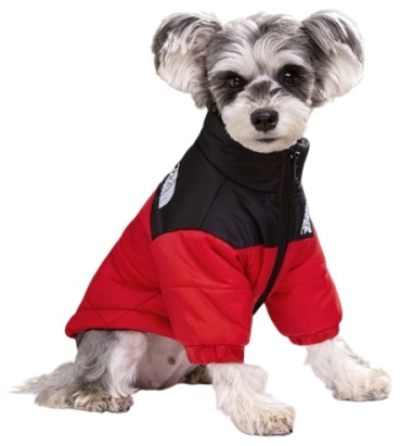Куртка THE DOG FANS GL-0058 черный, красный L