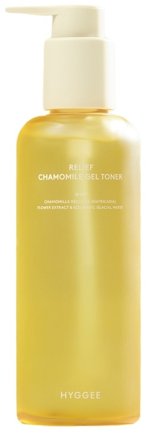 Hyggee тонер Relief chamomile gel toner 200 мл