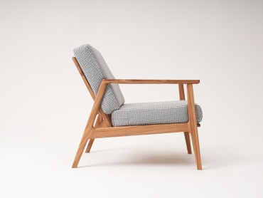Классическое кресло Madera 937046, обивка ткань, коричневый