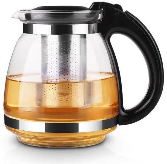 Чайник TEA POT CH 1.5 л, стекло
