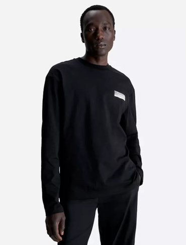 Лонгслив Calvin Klein черный