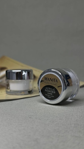 MANITA PROFESSIONAL акриловая пудра Perfect color clear 15 мл