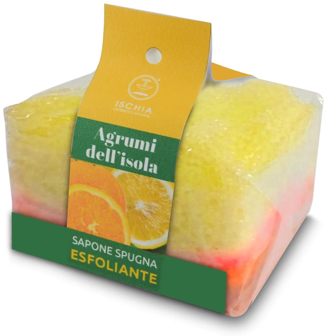 Ischia Cosmetici Naturali Цитрусы мыло-губка 70 г