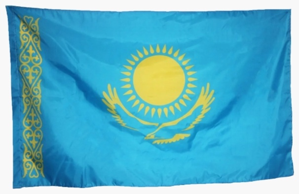Admart флаг Республика Казахстан 90x150 см