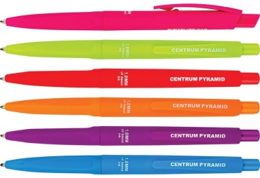 Ручка шариковая Centrum PYRAMID 1 шт, 1 мм, цвет чернил синий