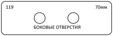 DoorProfi Вставка_119, пластик