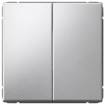 Выключатель клавишный Systeme electric GAL000365, алюминий