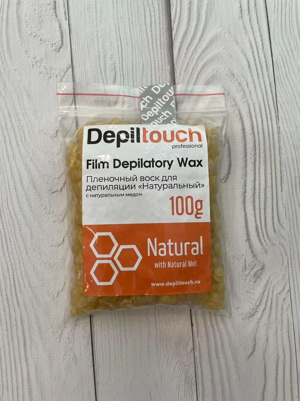 Depiltouch Натуральный плотная пленочный воск 100 г