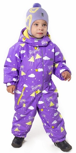 Спортивный комбинезон Uki kids сиреневый