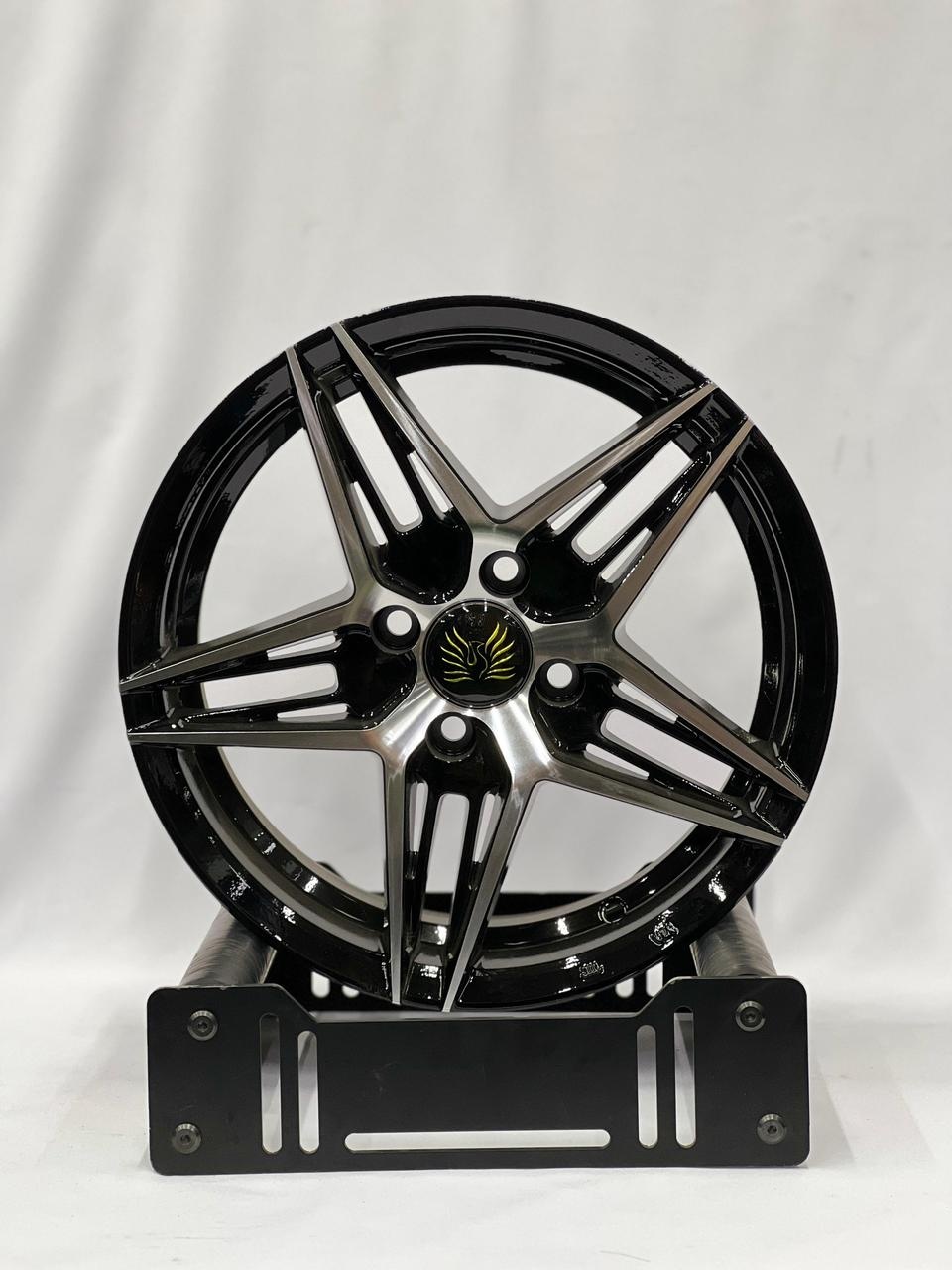 LKN Lkn3350 6.5x15/4x100 D67.1 ET38 4 диска черный, серебристый