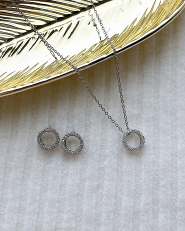 Jewelry медицинская сталь, нержавеющая сталь, фианит