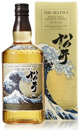 Виски The Matsui the Peated Single Malt односолодовый 48% 0.7 л