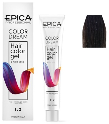 EPICA Professional Color Dream 4.71 шатен шоколадно-пепельный гель-краска 100 мл