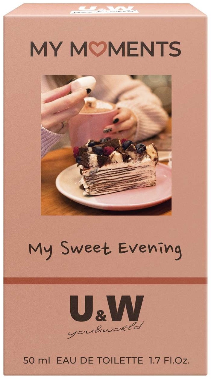 You&World My Moments My Sweet Evening туалетная вода EDT 50 мл, для женщин
