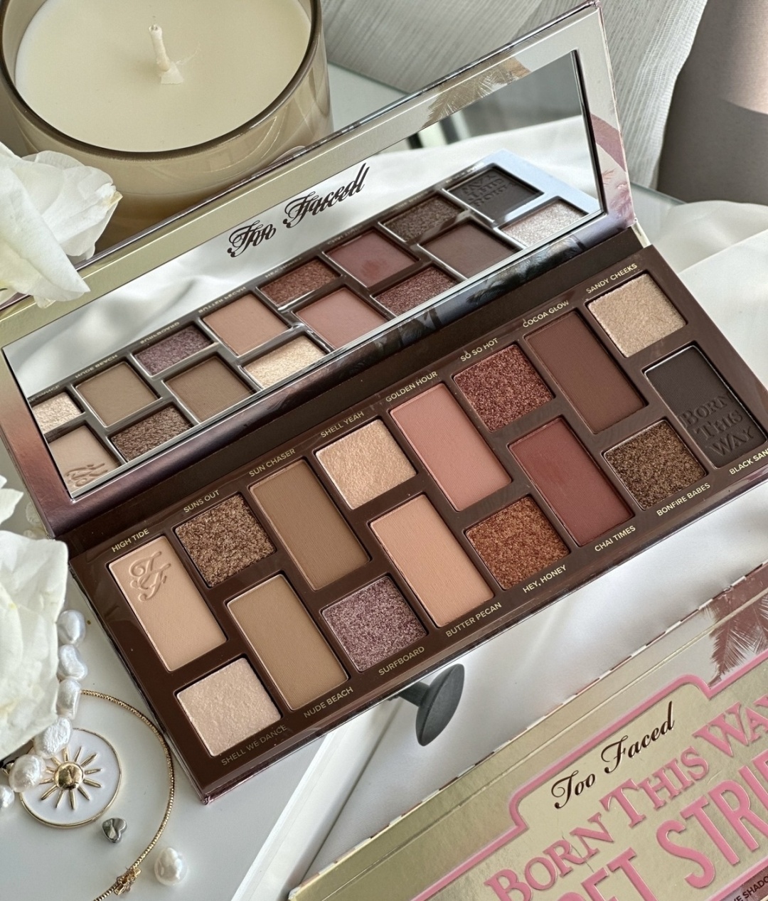 TOO FACED тени прессованные Born This Way Sunset Stripped