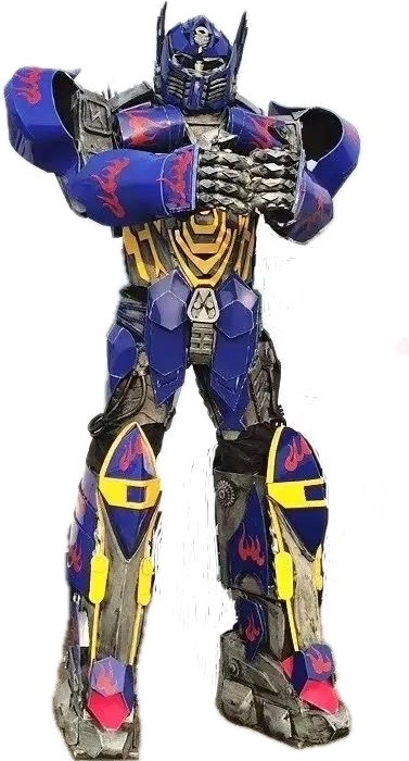 Карнавальный костюм Костюм Optimus Prime синий, серый