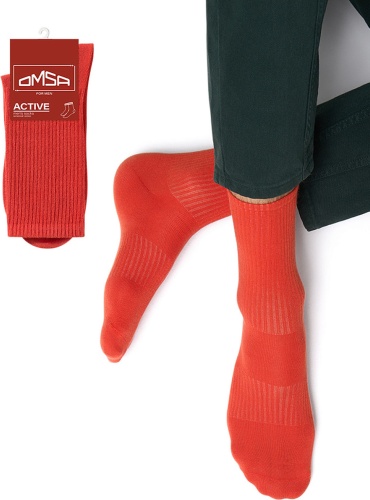 Носки Omsa 1 пара оранжевый 39-41