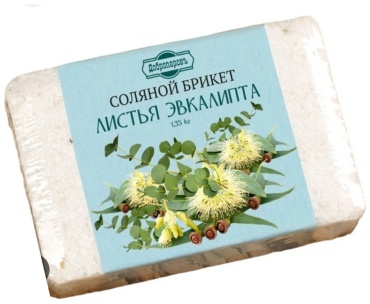 Брикет соляной ЭВКАЛИПТ 1 шт