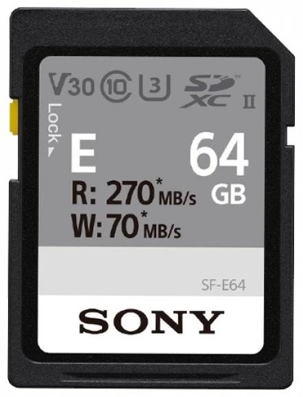 Карта памяти Sony SF-E 64 Gb