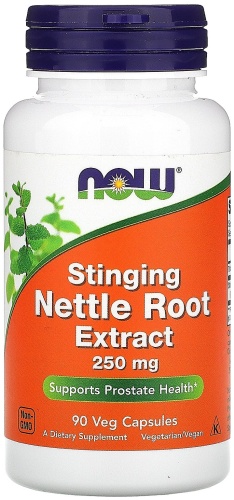 NOW Stinging Nettle Root Extract 250 мг капсулы 90 шт