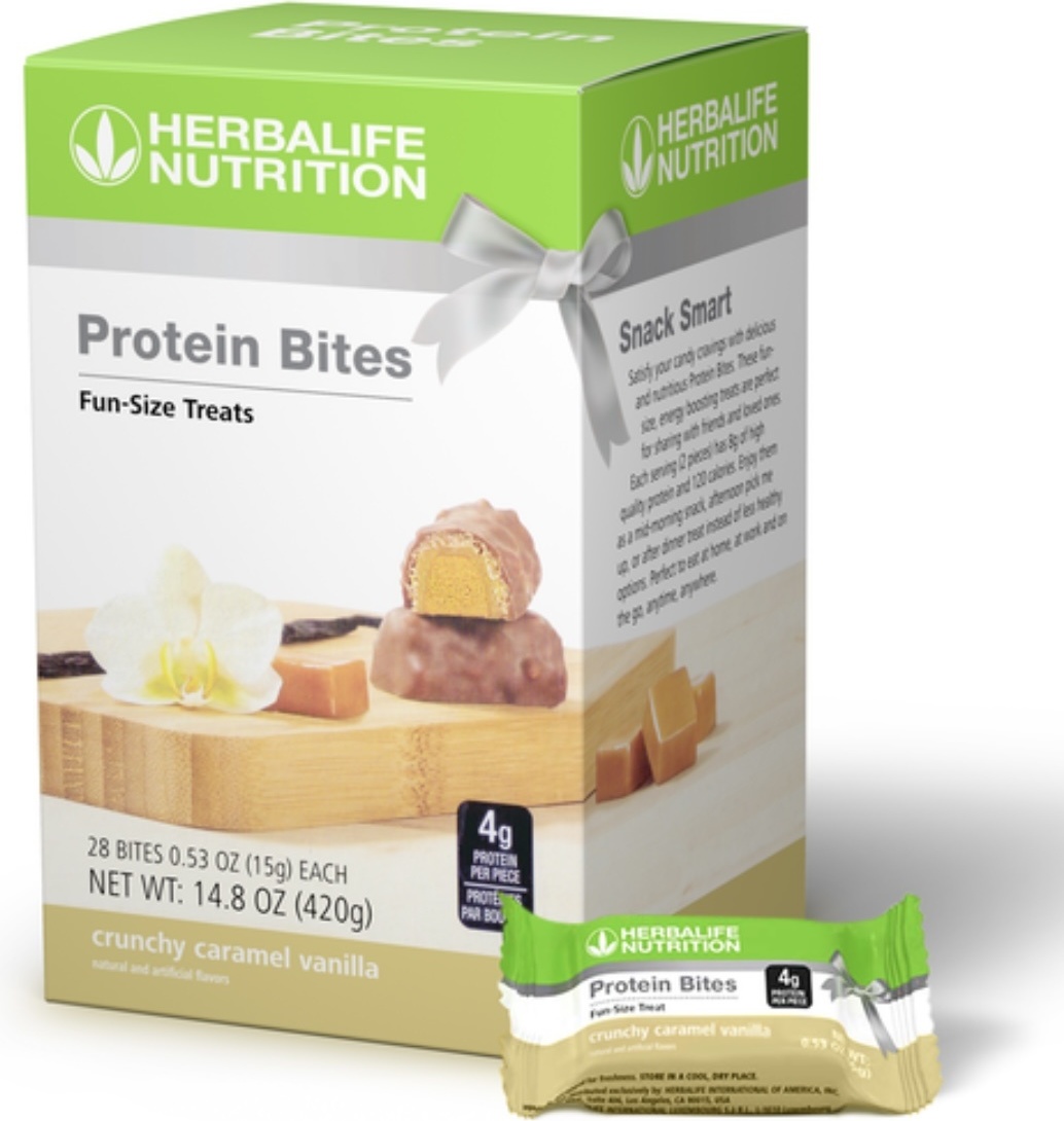 Купить Herbalife Nutrition Protein Bites Ваниль 420 г в кредит в Алматы