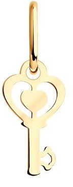 Подвеска LUXOR JEWELRY LUXOR 034667_0,23 вес 0.23 г золото, без вставок
