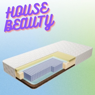 Матрас HOUSE BEAUTY Зима и лето мемори 15, 80x195x15 см