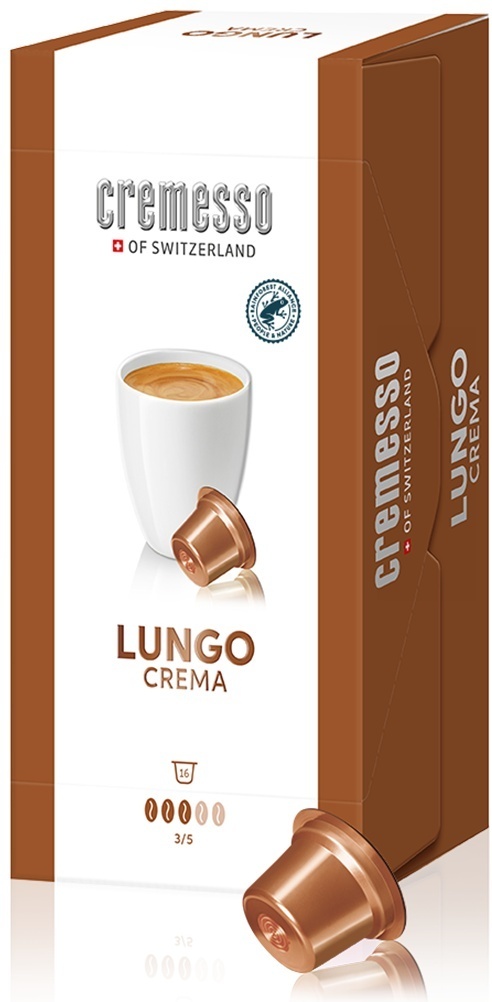 Капсулы кофе Cremesso Lungo Crema 16 шт