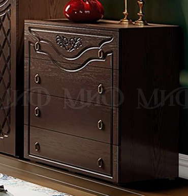 Комод МИФ Престиж, 85x45x91 см, коричневый