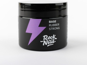 RockNail базовое покрытие Rubber Strong Clear глянцевое 50 мл