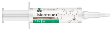 NITA-FARM Мастенит противовоспалительный суспензия 3.6 г