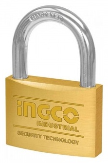 Замок навесной, английский INGCO DBPL0702, 170х120 мм